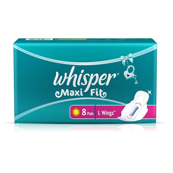 whisper Maxi Fit 8 pads